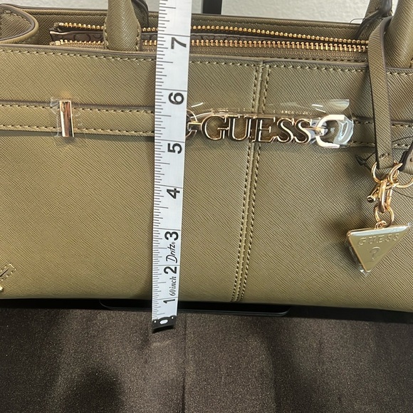 Guess | Olive Satchel w/Iconic Logo Bag Charm - Picture 13 of 16